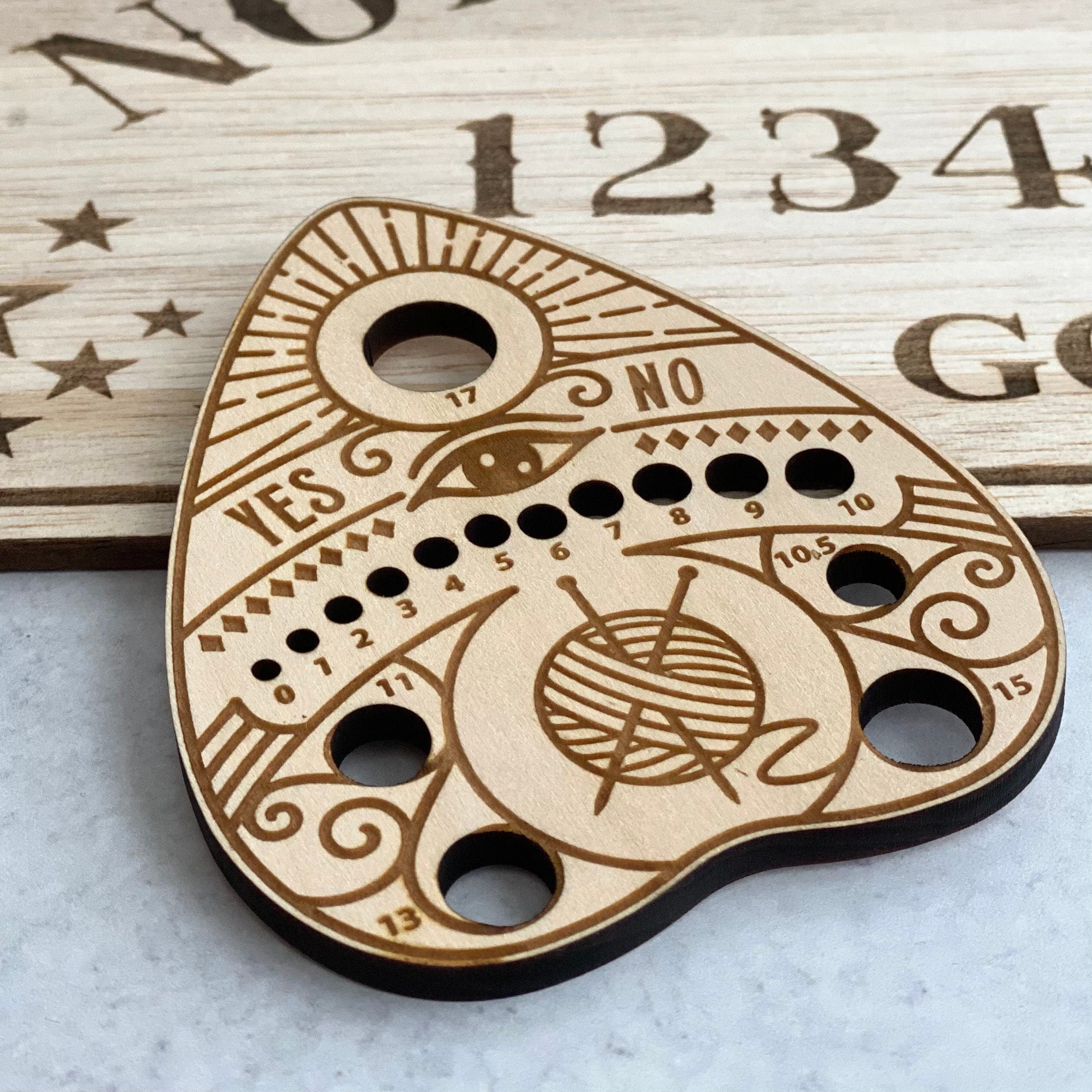 Ouija Knitting Needle Gauge