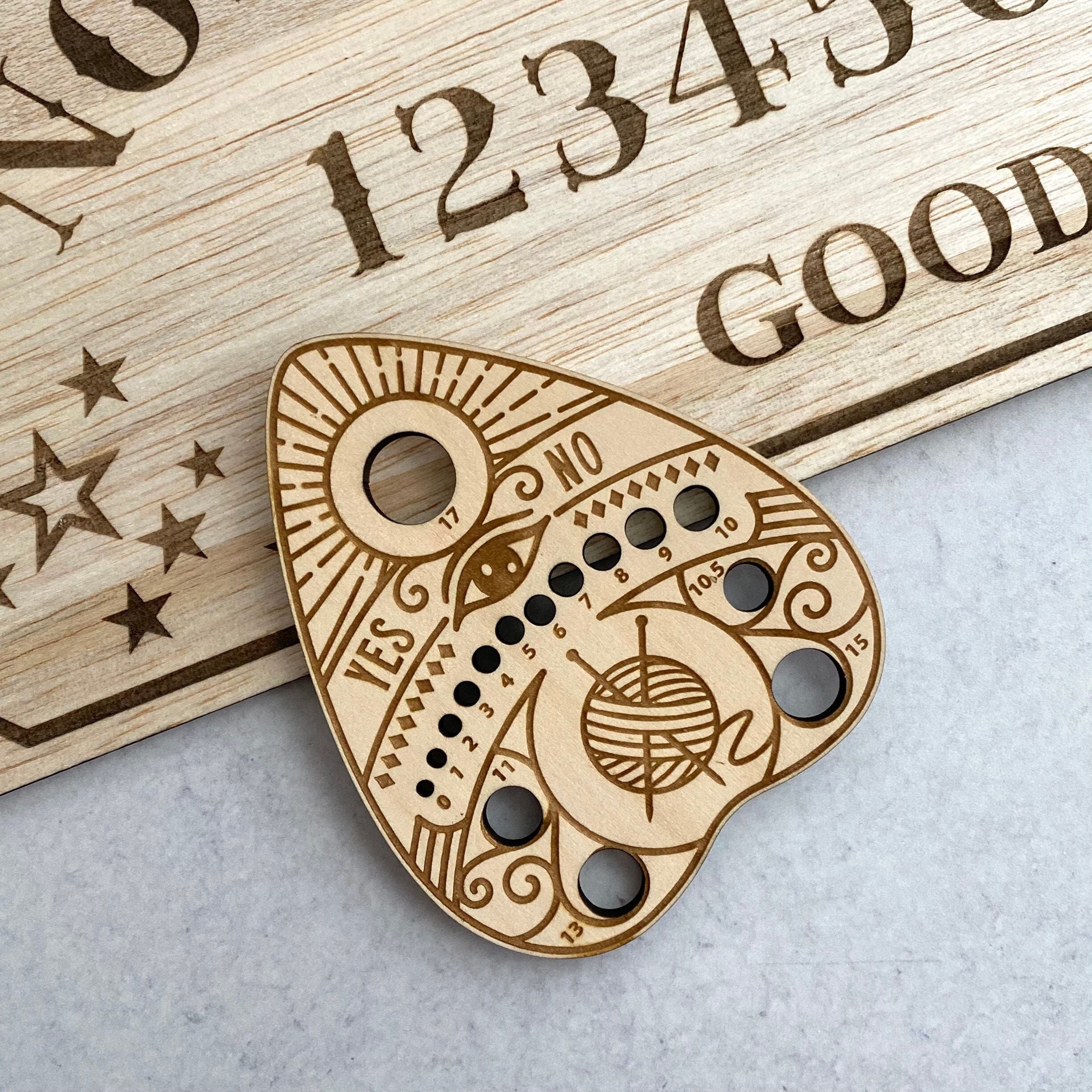 Ouija Knitting Needle Gauge