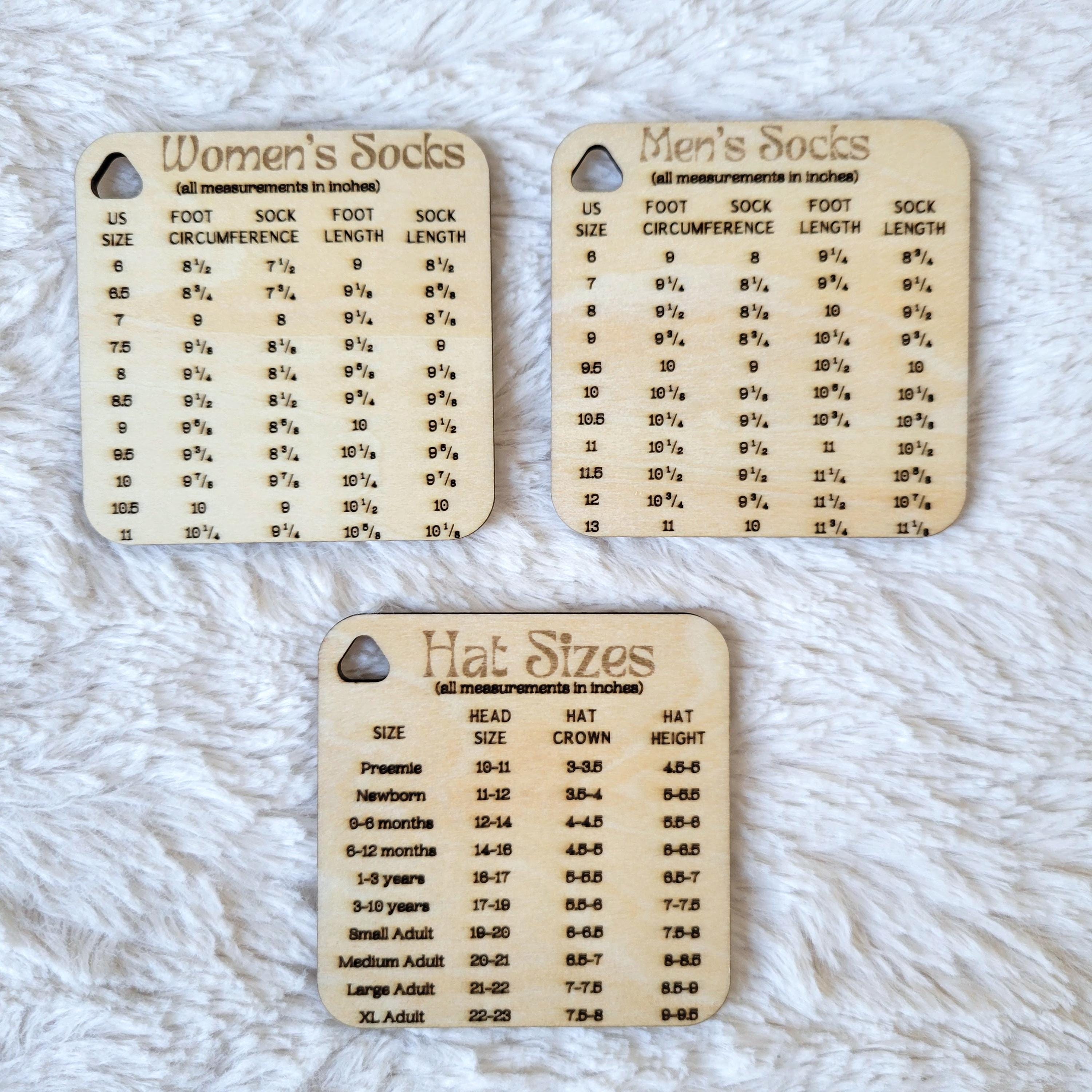 Keychain Knitting Tools for measuring gauge