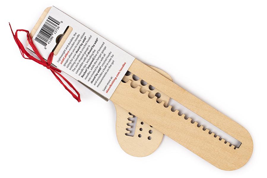 Addi Calibro Wooden Needle Gauge Set