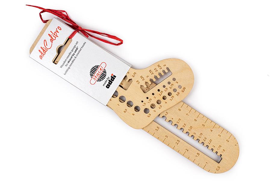 Addi Calibro Wooden Needle Gauge Set